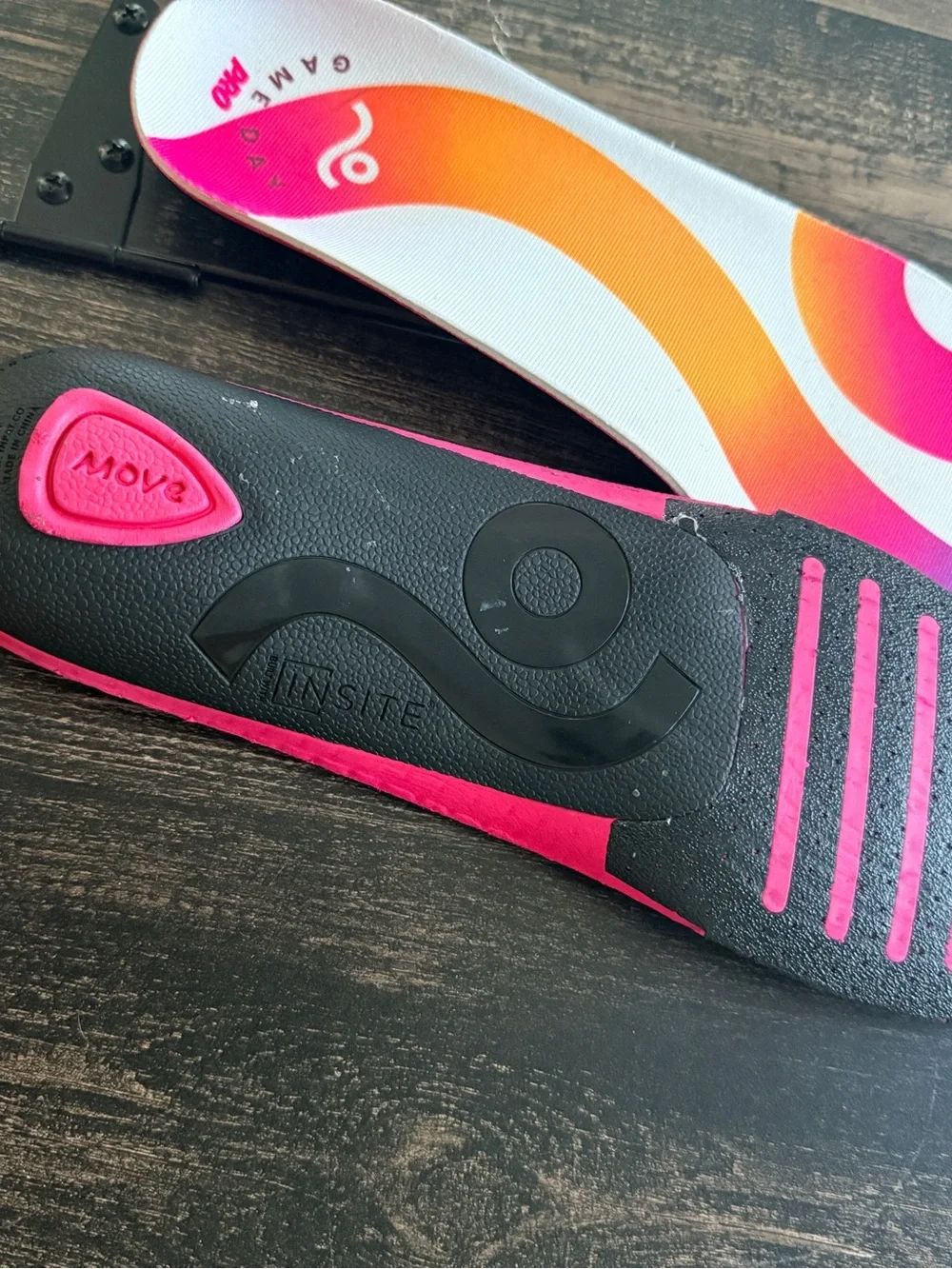 Game Day Pro Colorblock Insole - Orange & Pink - Picture 6 of 6